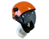 Hard Hat with 30cal integral visor. Meets IEC 62819
